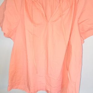 J. Crew Coral Blouse